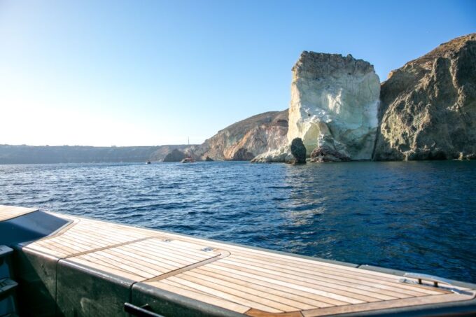 Oia: Private Santorini Catamaran Tour for Two With Drinks - Pickup and Transfer Details