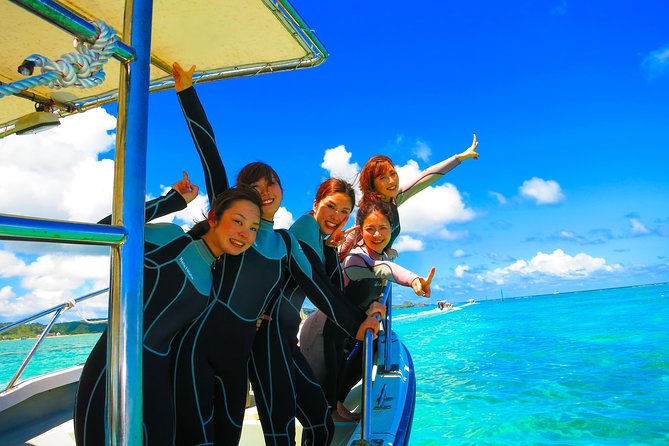 [Okinawa Blue Cave] Snorkeling and Easy Boat Holding! Private System Very Satisfied With the Beautiful Facilities of the Shop (With Photo and Video Shooting Service) - Meeting Point and Pick-up Details