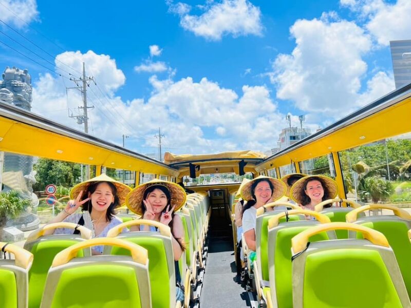Okinawa: Double-Decker Open Top Bus Tour With 3 Trip Options - Booking and Cancellation Policies