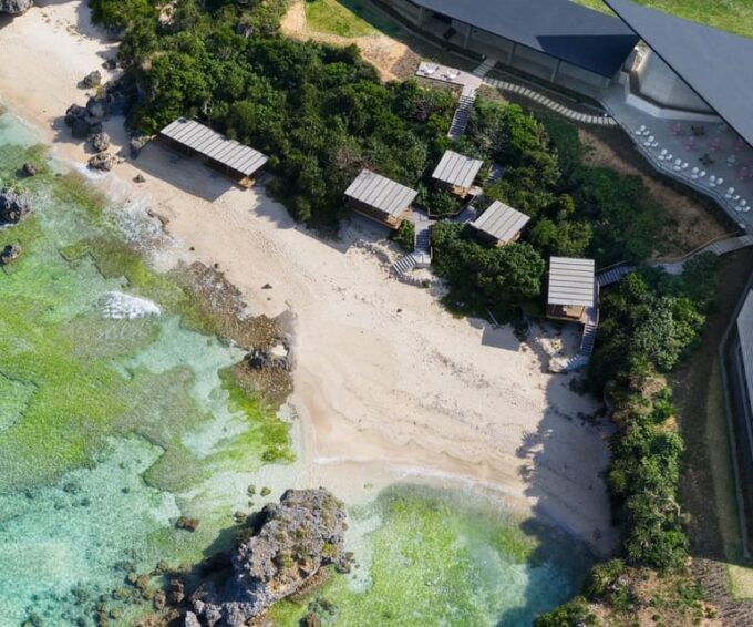 Okinawa: Tropical Dream Centre, Ryukyu Mura, Banta Cafe Tour - Manza Cape: Scenic Vistas and Elephant Rock Formation