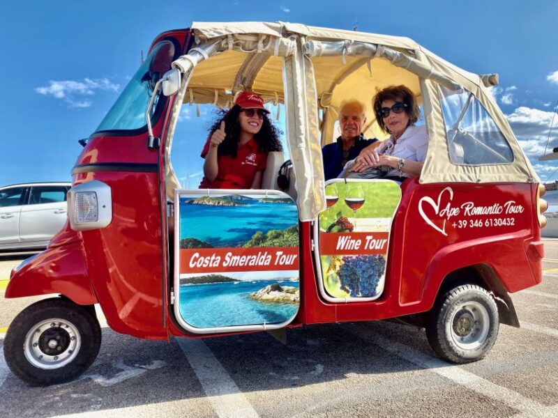 Olbia: 2-Hour City and Beach Tour by Tuk Tuk - Itinerary Highlights