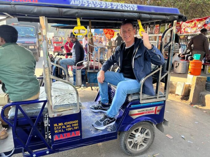 Old Delhis Chandni Chowk Tuk Tuk/Rickshaw Tour - Languages Available