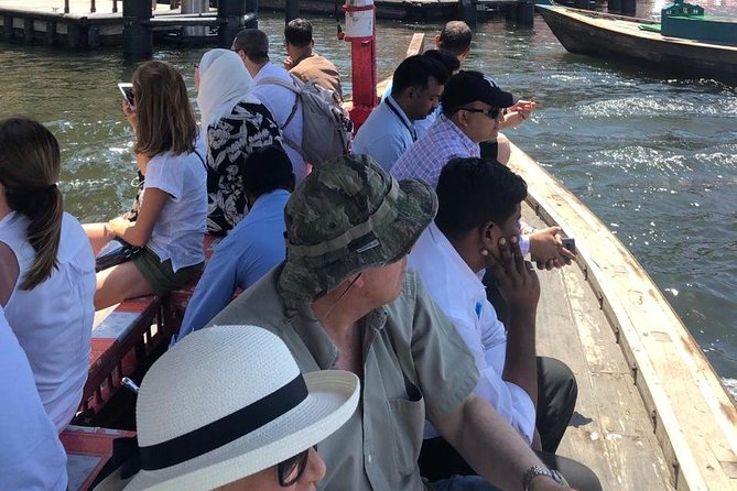 Old Dubai Walking Tour: Abra Ride, Creek, Spice & Gold Souks. - Abra Ride Across Dubai Creek