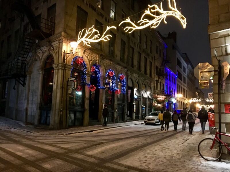 Old Montréal Small-Group Christmas Tour - Customer Reviews
