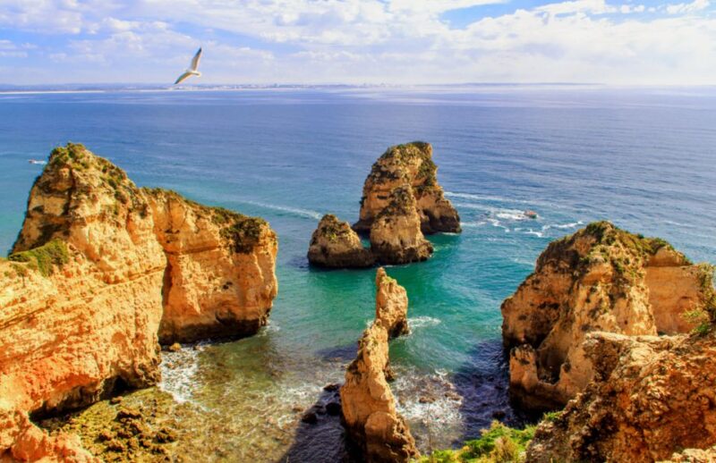 Olhão: Bridge of Piedade, Lagos Beach of Marinha - Key Points