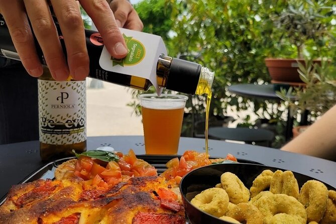 Olive Oil Private Tour and Extra Virgin Olive Oil Tasting in Altamura - Local Snacks and Craft Beer