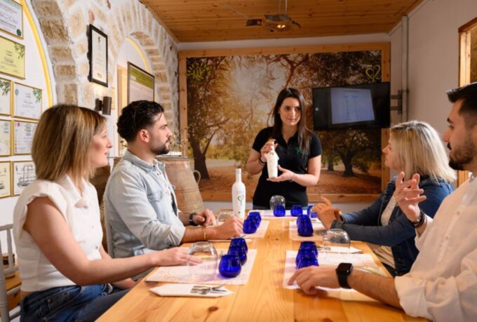 Olive Oil Tasting and Greek Language Game - Fun Language Game