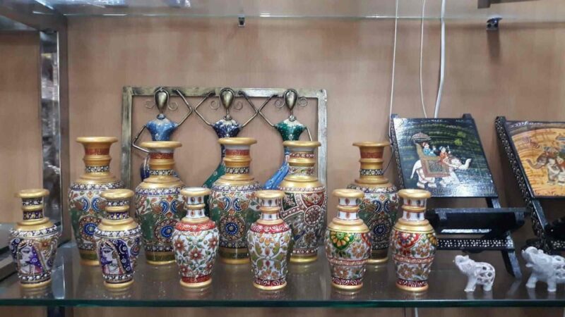 One Day Agra Handicraft Art Workshop Tour - Key Points
