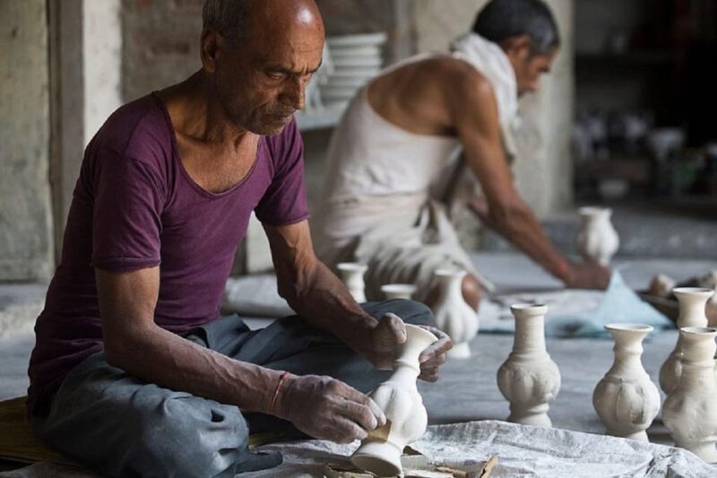 One Day Blue Pottery Art Workshop Tour - Authentic Blue Pottery Items
