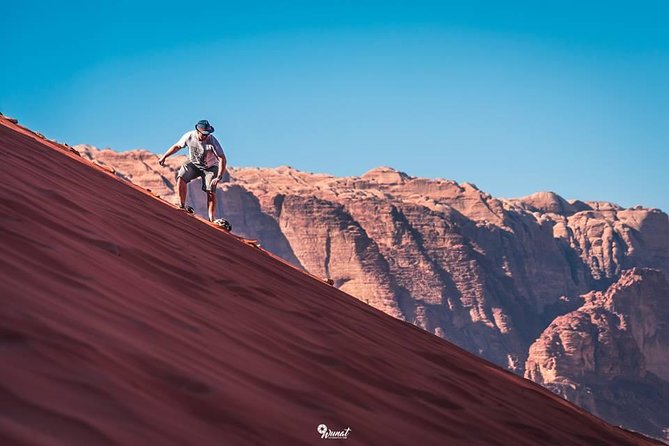 One Day Tour Wadi Rum - Sandboarding and Bedouin Lunch
