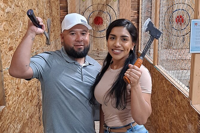 One Hour Axe Throwing Guided Experience in Tri-Cities - Corporate Team Building Opportunity