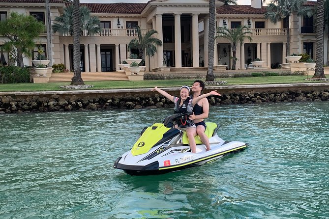One Hour Guided Jet Ski Tour of Miami - Exploring Celebrity Homes