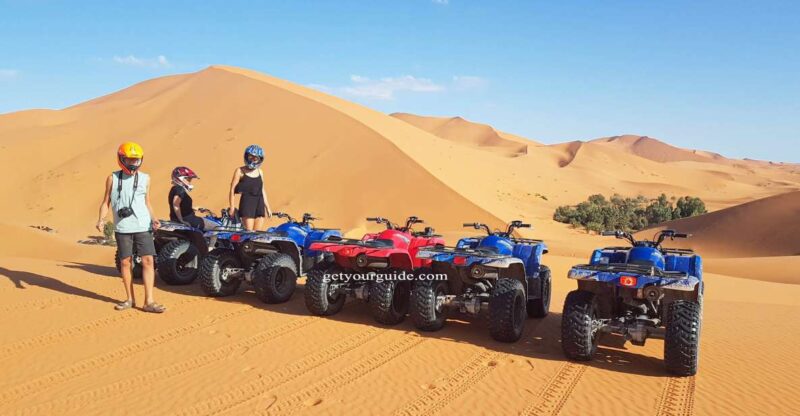 One Hour Sahara Desert Quad Biking Tour - Language Options