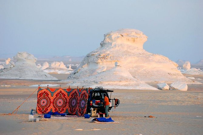 One Night Camping In White & Black Deserts Baharaya Oasis From Cairo - Itinerary Details