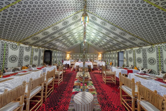 One Night in Private Camp in the Sahara Desert in Merzouga With Dinner - Additional Details