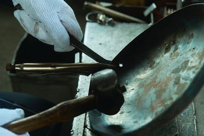 One-Of-A-Kind Frying Pan Crafting Tour - Meeting and Pickup