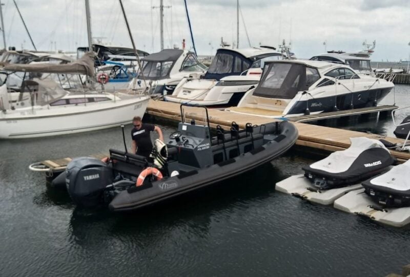 One of the Fastest Boats on GdańSk Bay. Must Check! in Sopot - Pickup and Drop-off Availability