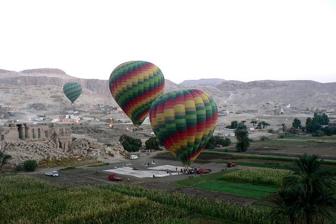One Package Sunrise Hot Air Balloon Ride in Luxor and West Bank Private Tour - Inclusions