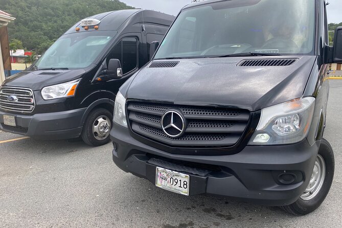 One Way Private/Airport to Downtown/Crown Bay/Emarld Beach/ - Booking Information