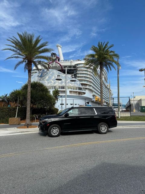 One Way Private Transfer to Port Canaveral - Pickup and Communication