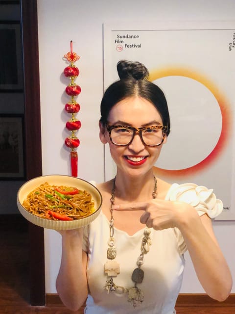 Online Cooking Class Lo Mein by Chef Sunflower Li - Flexible Scheduling