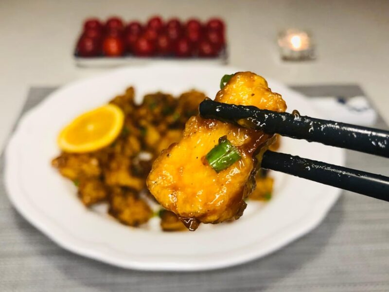 Online Cooking Class Orange Chicken by Chef Sunflower Li - Cooking Experience and Insights