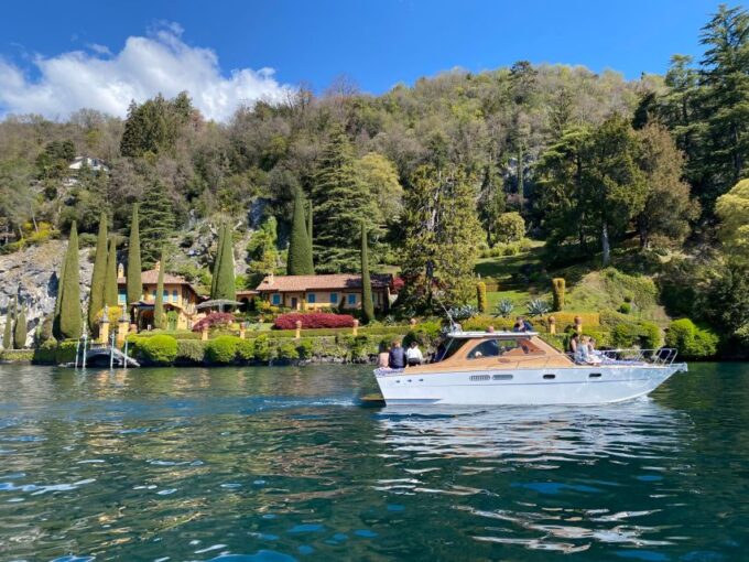 OnlyWood Lake Como: Hidden Gems Wooden Boat Tour - Convenient Pickup and Drop-off