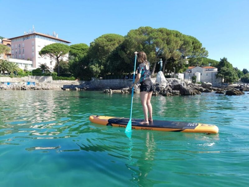 Opatija: Good Morning SUP Adventure - Inclusions