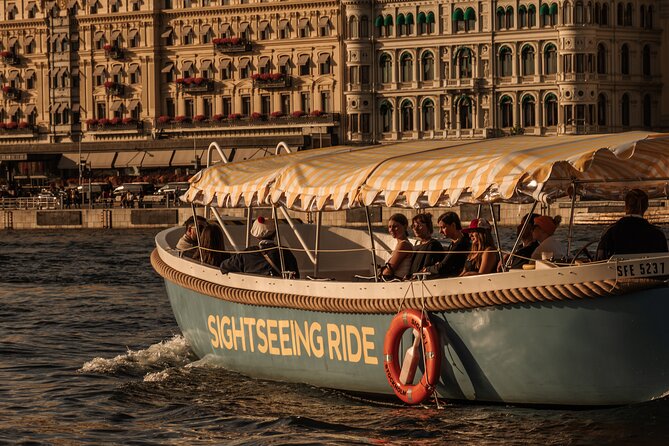 Open Electric Boat Ride in Stockholm - Included in the Experience