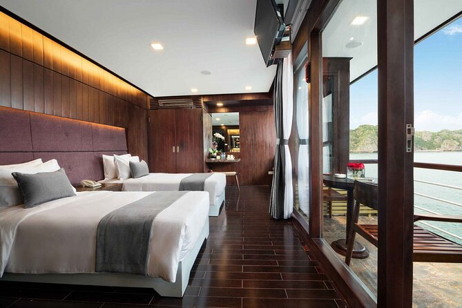 Orchid Cruises- Top Notch Cruise 3 Days Visit Halong & Lan Ha Bay - Luxury Amenities and Services