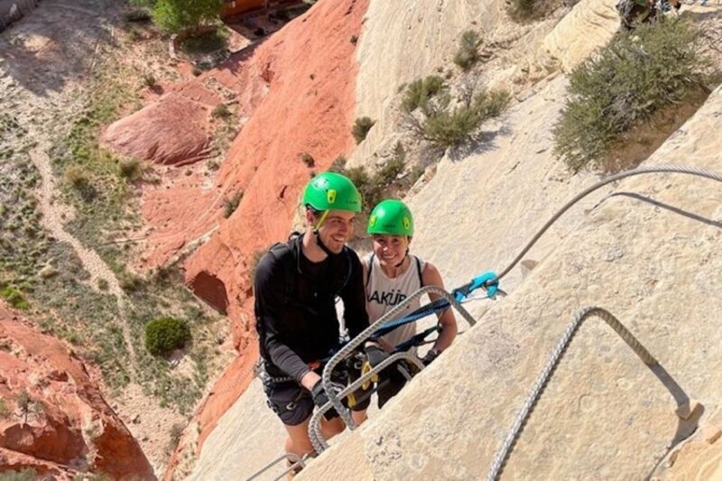Orderville: Via Ferrata Guided Climbing and Rappelling Tour - Meeting and Transportation