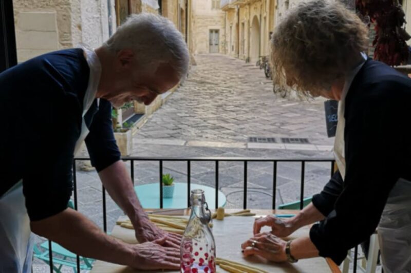 ORECCHIETTE CLASS WITH WINE TASTING & APERITIF - Experience Overview