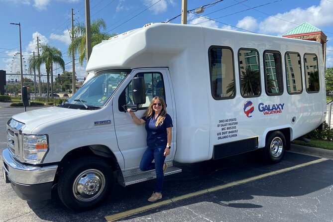 Orlando Airport MCO Shuttle to Lake Buena Vista Resort Area - Onboard Amenities