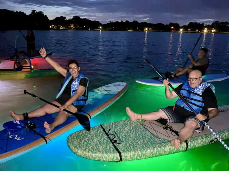 Orlando: Date Night LED Night Glow Tour With Sparkling Wine - Vessel Options and Preferences