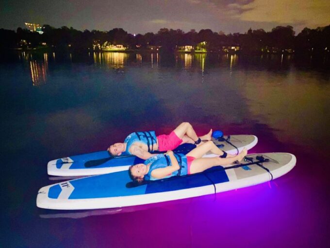 Orlando: Date Night LED Night Glow Tour With Sparkling Wine - Duration and Timing