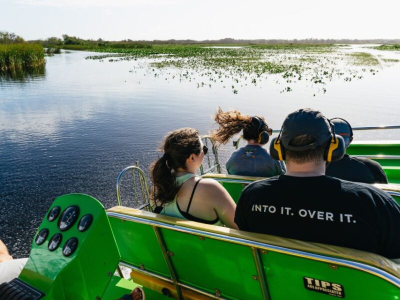 Orlando: Florida Everglades Wildlife Airboat Tour - Key Points