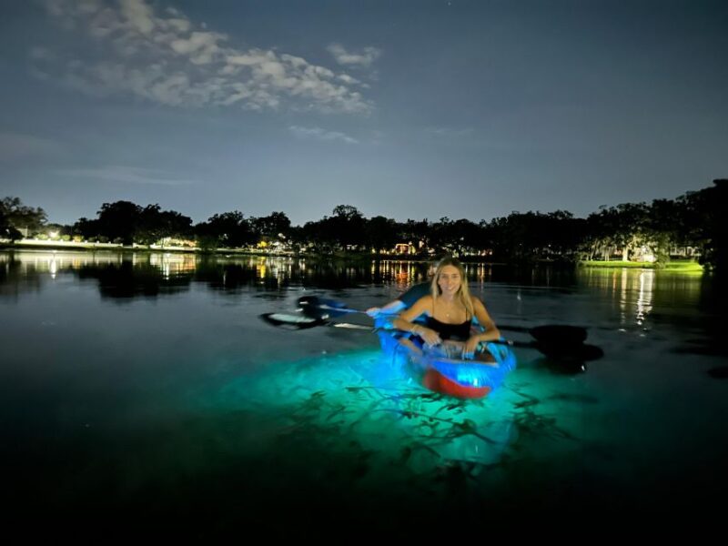Orlando: LED Night Glow Clear Kayak or Paddleboard Tour - Suitability and Requirements