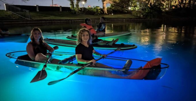 Orlando: LED Night Glow Clear Kayak or Paddleboard Tour - Booking and Cancellation Policy