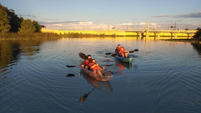 Orlando: Sunset Clear Kayak or Paddleboard in Paradise Tour - Safety and Precautions