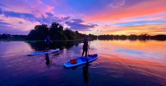Orlando: Sunset Clear Kayak or Paddleboard in Paradise Tour - Booking and Reservation