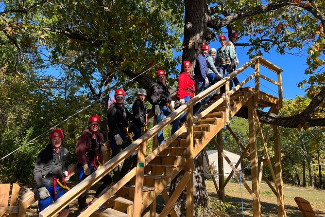 Osage 8 Zipline Canopy Tour - Tour Inclusions