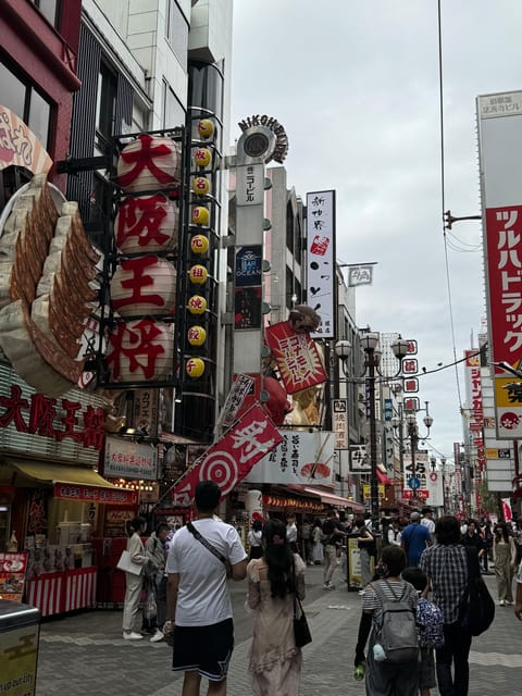 Osaka: 1-Day Top Sights Guided Tour - Lunch in Namba