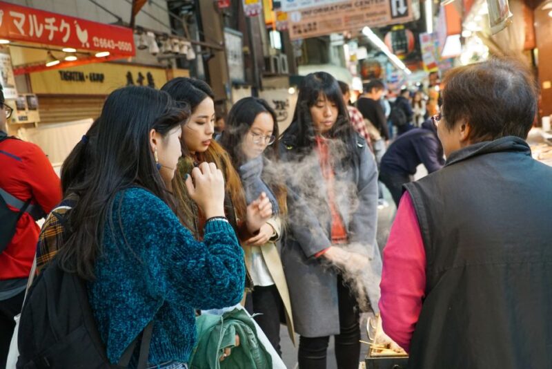 Osaka: 2-Hour Kuromon Market Walking Street Food Tour - Key Attractions