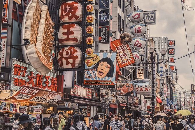 Osaka 6hr Instagram Highlights Private Tour With Licensed Guide - Taking in Local Culture and Cuisine