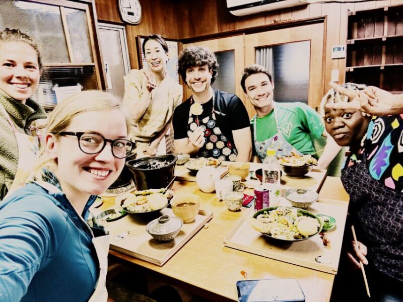 Osaka Authentic Tempura & Miso Soup Japan Cooking Class - Key Points