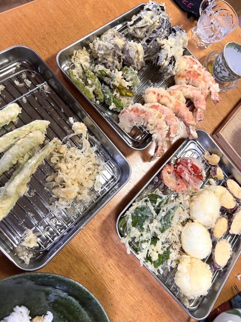 Osaka Authentic Tempura & Miso Soup Japan Cooking Class - Exclusive Izakaya Coleslaw