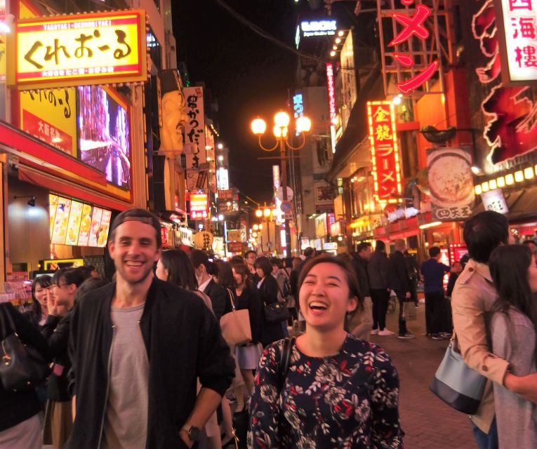Osaka: Bar Hopping Night Tour in Namba - Key Points