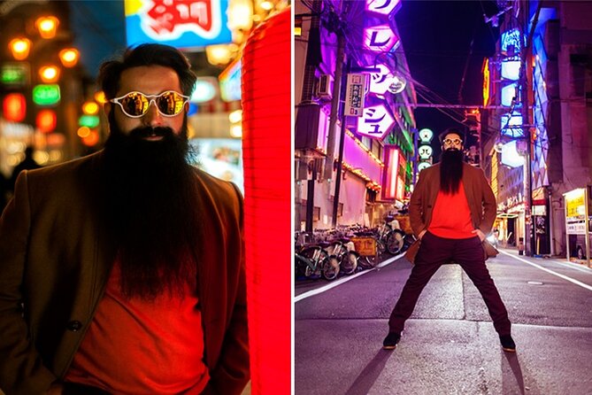 Osaka by Night and Day Photo Shoot - Accessibility and Participation