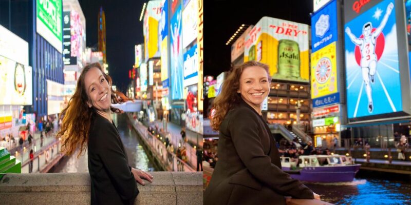 OSAKA BY NIGHT PHOTOSHOOT - Detailed Itinerary