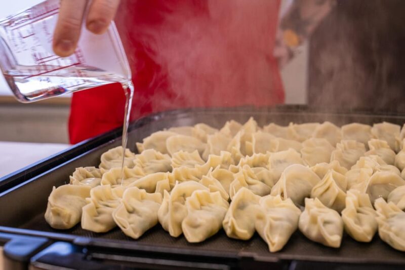 Osaka: Cooking Class & Sake Tasting With Local Market Visit - Cooking Experience